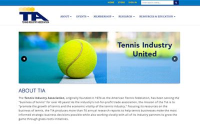 Bostrom Selected by Tennis Industry Association for Nonprofit Management