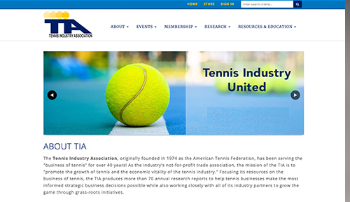 Bostrom Selected by Tennis Industry Association for Nonprofit Management