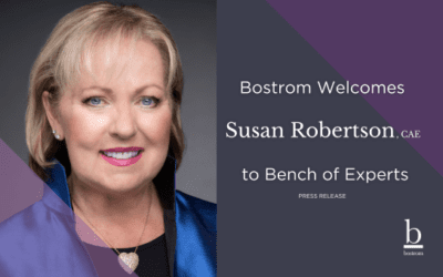 Bostrom Consulting Welcomes Susan Robertson, CAE to Team of Experts